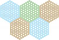 Настенные панели «Соты», 5 шт