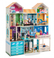 Интерактивный дом "Поместье Летиция" (с мебелью, свет, звук)