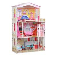 Домик для кукол "Мечта для отдыха", мебель в комплекте
