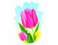 Декорация "Тюльпан"
