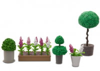 Аксессуары для домика Стокгольм Цветы в горшках