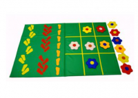 Сенсорный мат "Полянка" складной