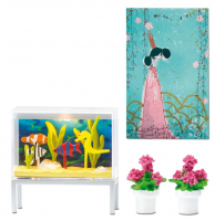 Игровой набор для кукольного домика «Аквариум»