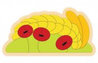 Декоративная арка "Маки в зерне" 78х38 см