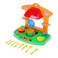 Кухня с набором посуды мини 2