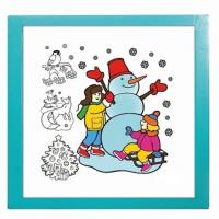 Настенный модуль «Раскраска Новый Год»