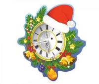 Декорация "Новогодние часы"