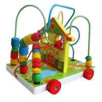 Лабиринт-каталка "Домик на лужайке"