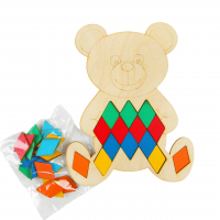 Мозаика «Мишка»