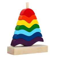 Пирамидка Елка, 8 деталей