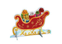 Декорация "Сани новогодние"