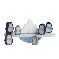 Пирамидка Балансир «Пингвины»