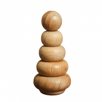 Пирамидка деревянная