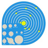 Бизиборд «Солнечная система»