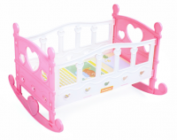 Кроватка-качалка для кукол, 7 элементов