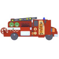 Бизиборд «Пожарная машина»