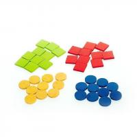 Счетный материал «Квадраты и кружки»