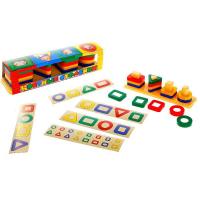 Игрушка "Цветные столбики"