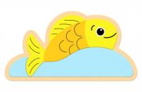 Декоративная арка "Золотая рыбка" 58х28 см