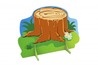 Декорация для музыкального зала "Пень"