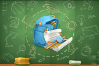 Декорация (задник сцены) "Школа"