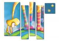 Модульная картина "Веселые чулочки"