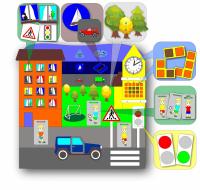 ОБРАЗОВАТЕЛЬНЫЙ НАСТЕННЫЙ МОДУЛЬ «ГОРОД»