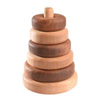 Пирамидка круглая большая, дуб-клён