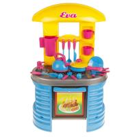 Кухня с набором посуды, цвет в ассортименте