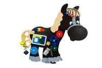 Бизиборд «Ласковый жеребёнок»