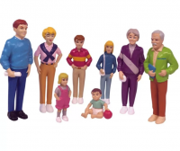 Набор фигурок «Европейская семья»